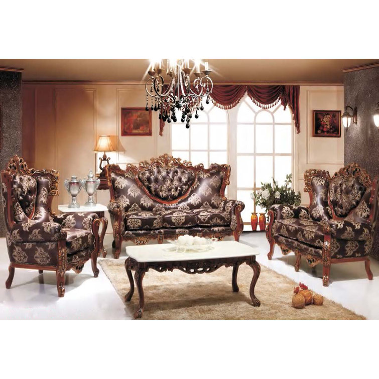 Bloomsbury Market 3 Piece Living Room Set Wayfair